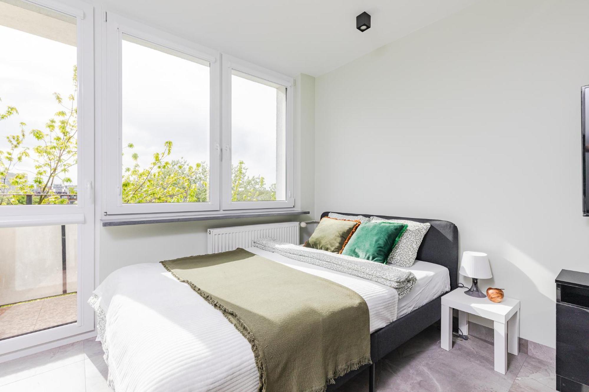 Superapart Saska 48A, Sleek 6Th-Floor Studio With Balcony & Elevator Access ワルシャワ エクステリア 写真