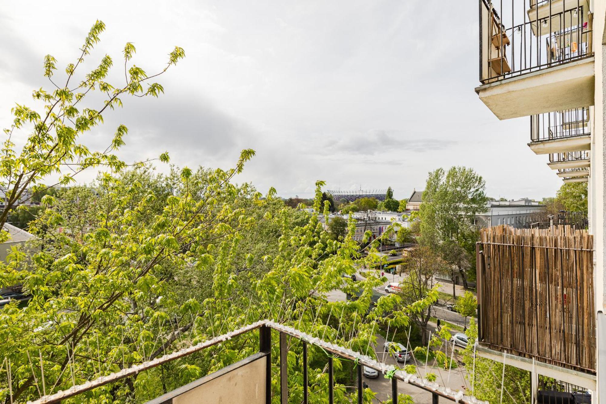 Superapart Saska 48A, Sleek 6Th-Floor Studio With Balcony & Elevator Access ワルシャワ エクステリア 写真